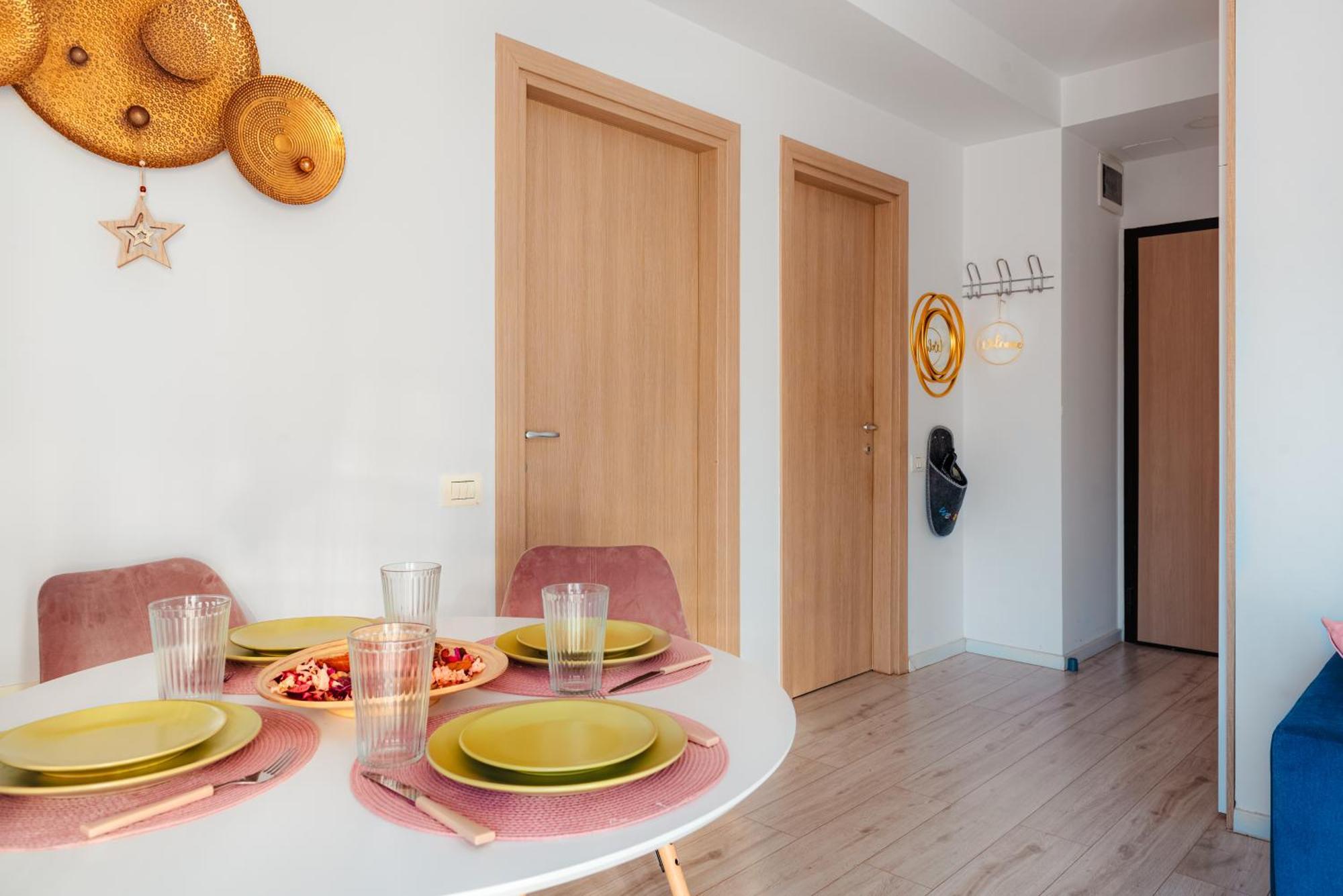 Downtown Apartment Boutique - Blue & Pink Bucarest Exterior foto
