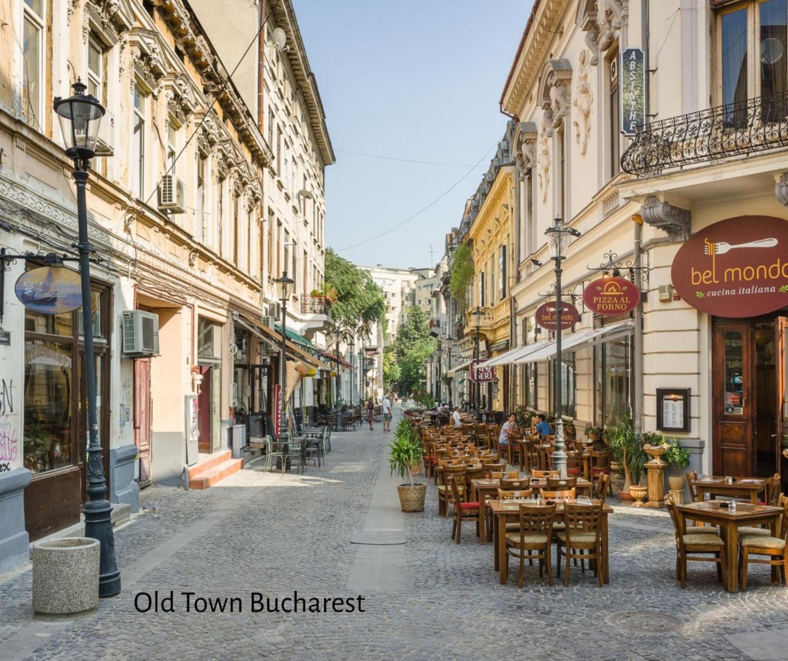 Downtown Apartment Boutique - Blue & Pink Bucarest Exterior foto